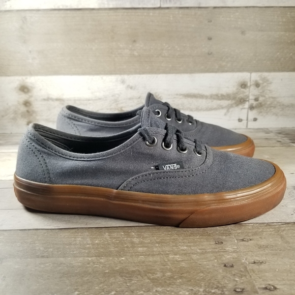 Vans Shoes - Gray Vans Canvas Sneakers | Womens Size 7.5